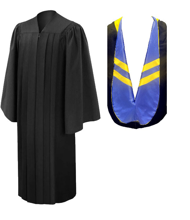 University of Windsor Graduation Gown and Hood Package Canadian Caps